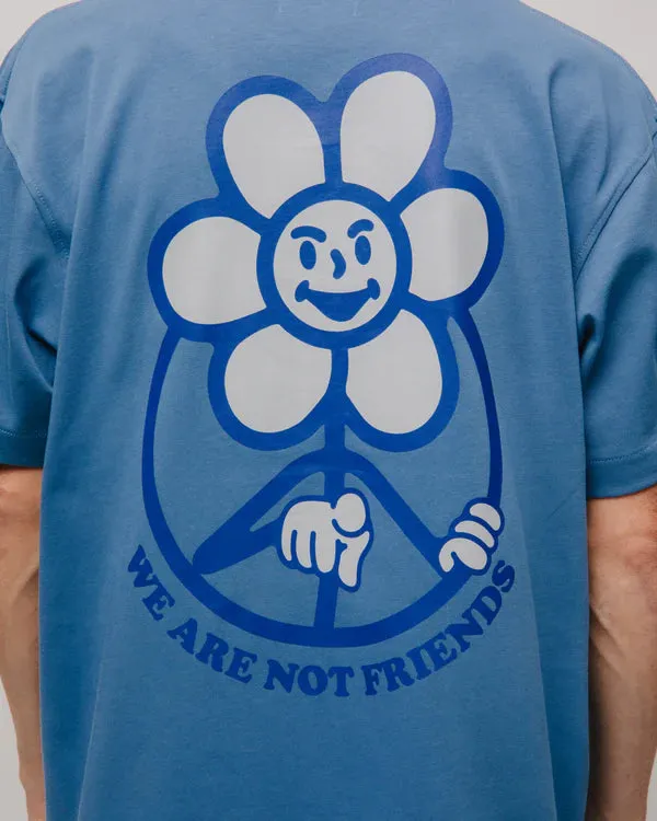 we are not friends camiseta daisy deep blue