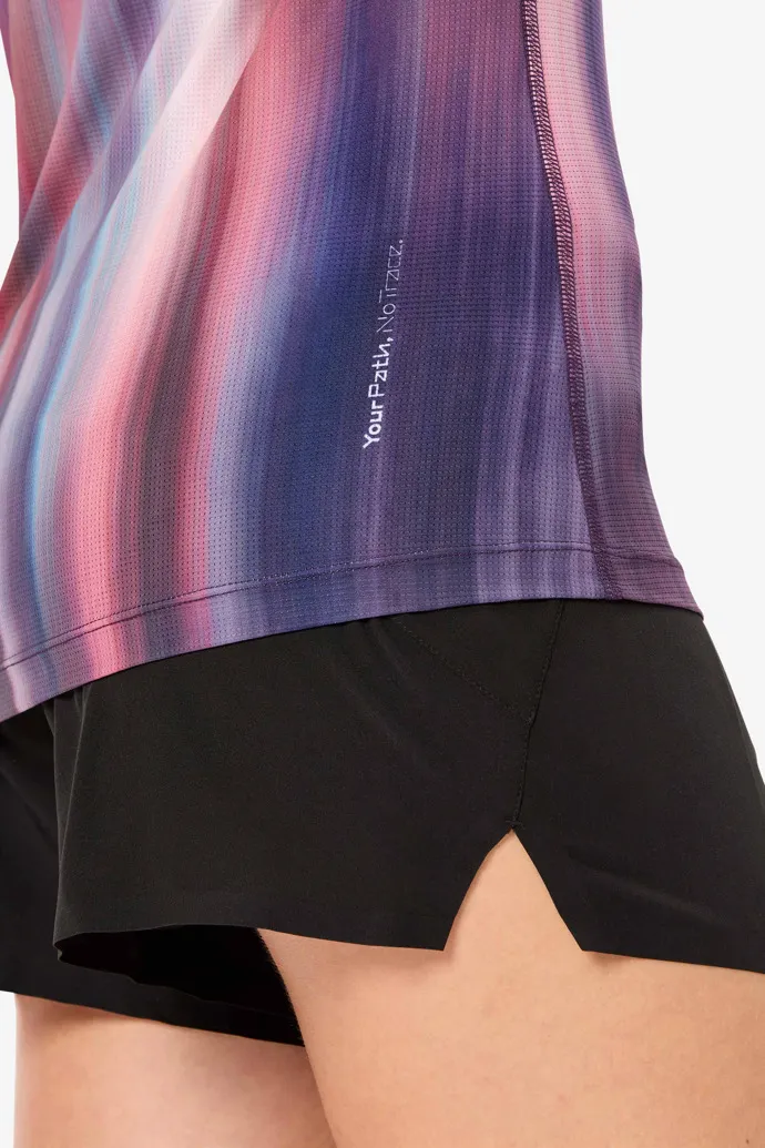 WOMEN’S RACE TSHIRT CAMISETA RUNNING MULTICOLOR PARA MUJER
