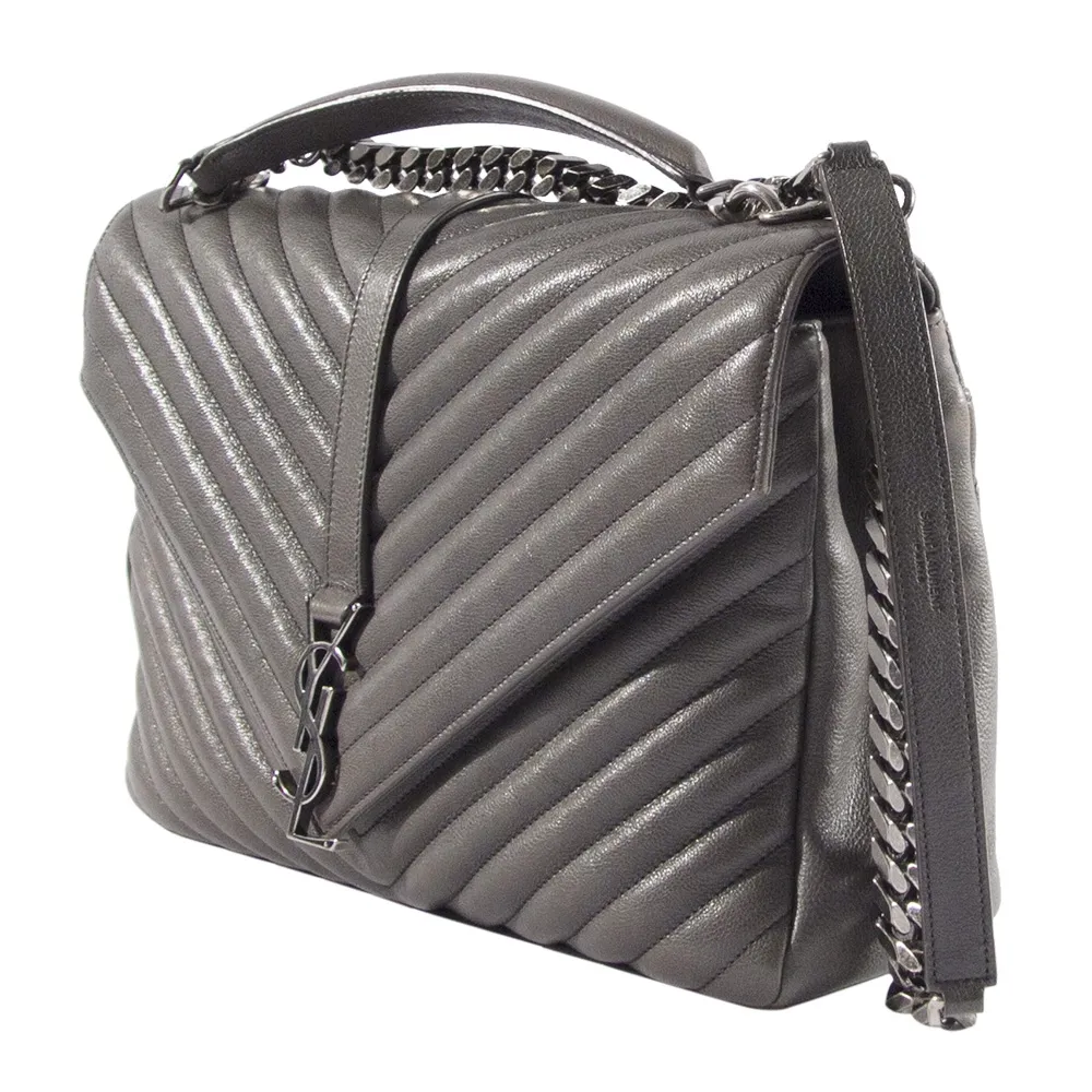 YSL Bolso College Gris