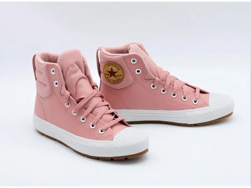 ZAPATILLA CONVERSE CHUCK TAYLOR ALL STAR BERKSHIRE BOOT HI EN COLOR ROSA