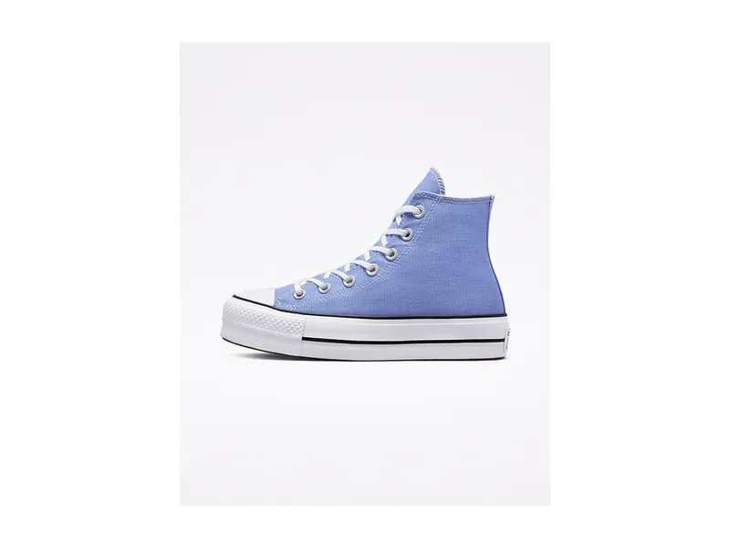 ZAPATILLA CONVERSE CHUCK TAYLOR ALL STAR PLATFORM SEASONAL COLOR A00908C EN COLOR AZULÓN