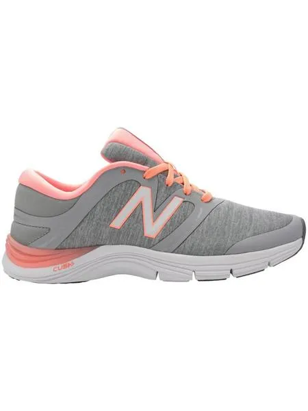 zapatilla new balance gris/naranja