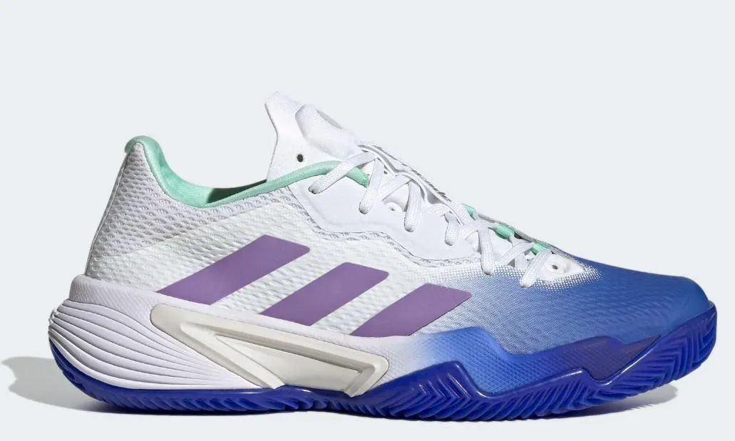 Zapatillas Adidas Barricade Clay W Mujer Blanco/Azul