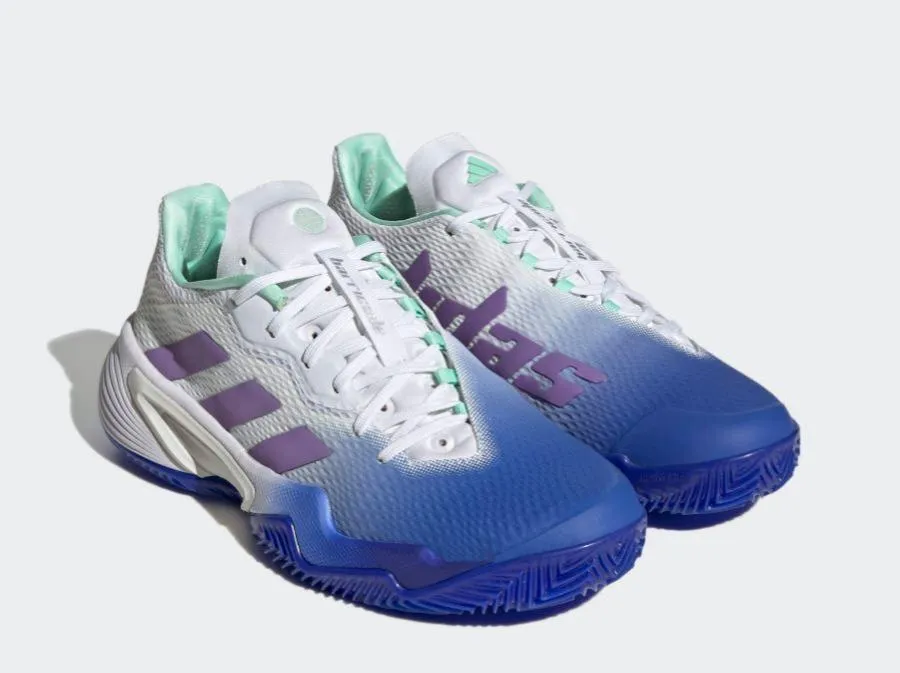 Zapatillas Adidas Barricade Clay W Mujer Blanco/Azul