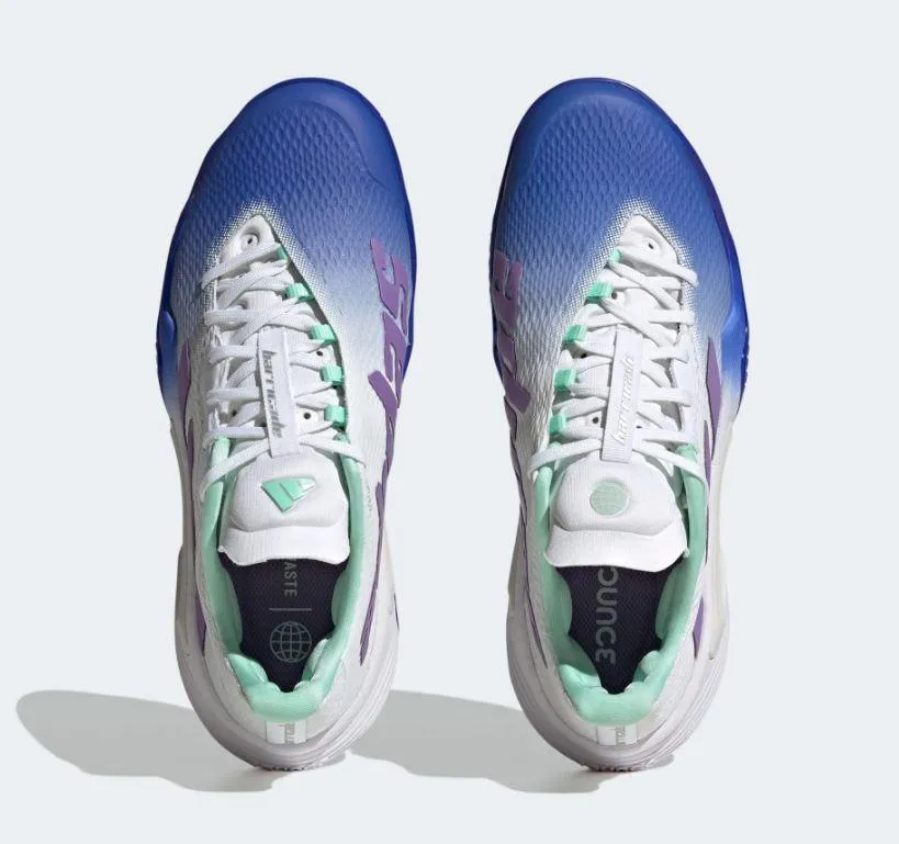 Zapatillas Adidas Barricade Clay W Mujer Blanco/Azul