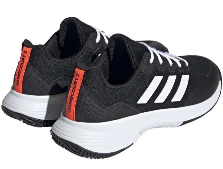 Zapatillas Adidas Gamecourt 2 M Padel/Tenis Negro/Blanco