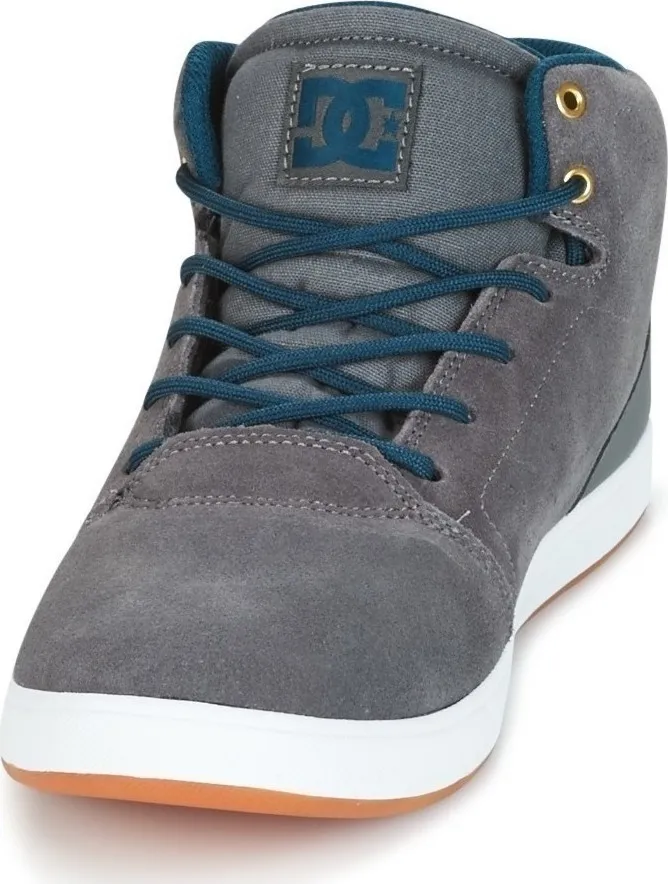 Zapatillas altas cuero DC SHOES niño CRISIS High Grey (gry) Ref. ADBS100111 Gris/azul
