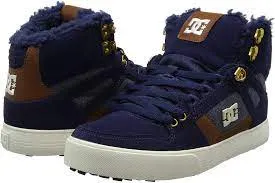 Zapatillas altas DC SHOES para hombre SPARTAN HIGH WC WNT Navy (nvy) Ref. ADBS400005 azul