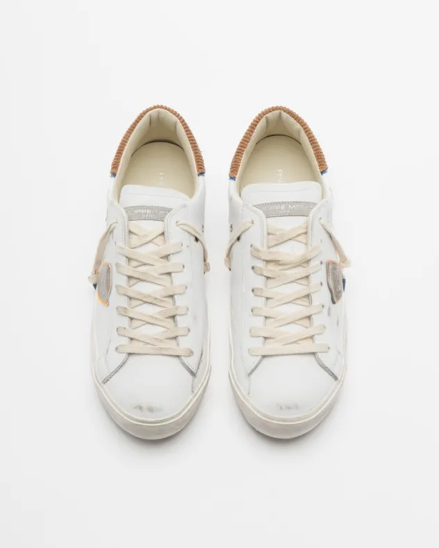 Zapatillas blancas Philippe Model PRSX LOW MAN Blanco