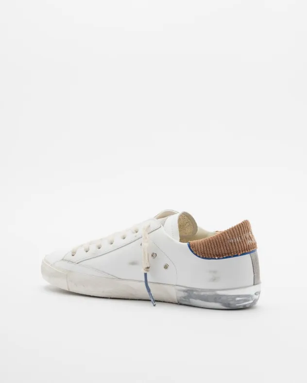 Zapatillas blancas Philippe Model PRSX LOW MAN Blanco