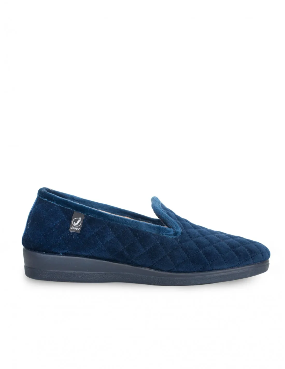 Zapatillas Casa Cerradas Azul Marino Guateado