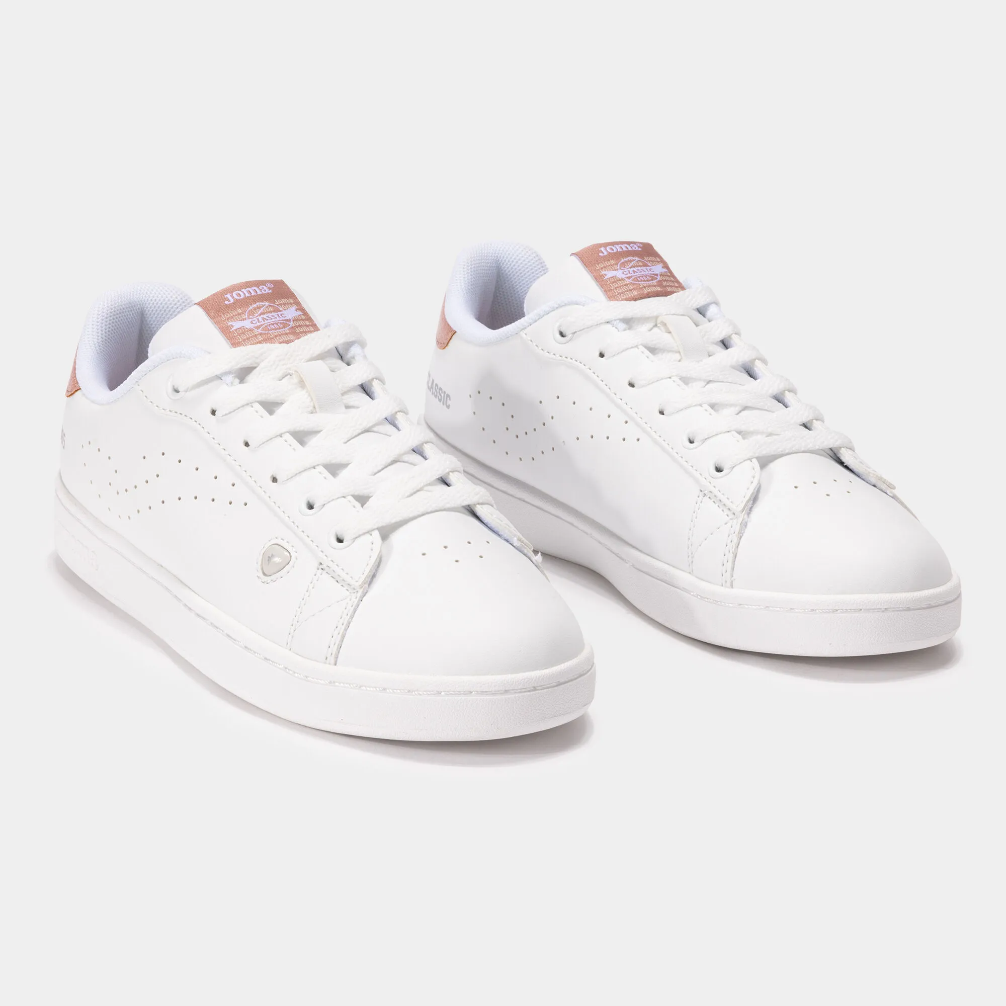 Zapatillas casual Classic Lady 24 mujer blanco rosa