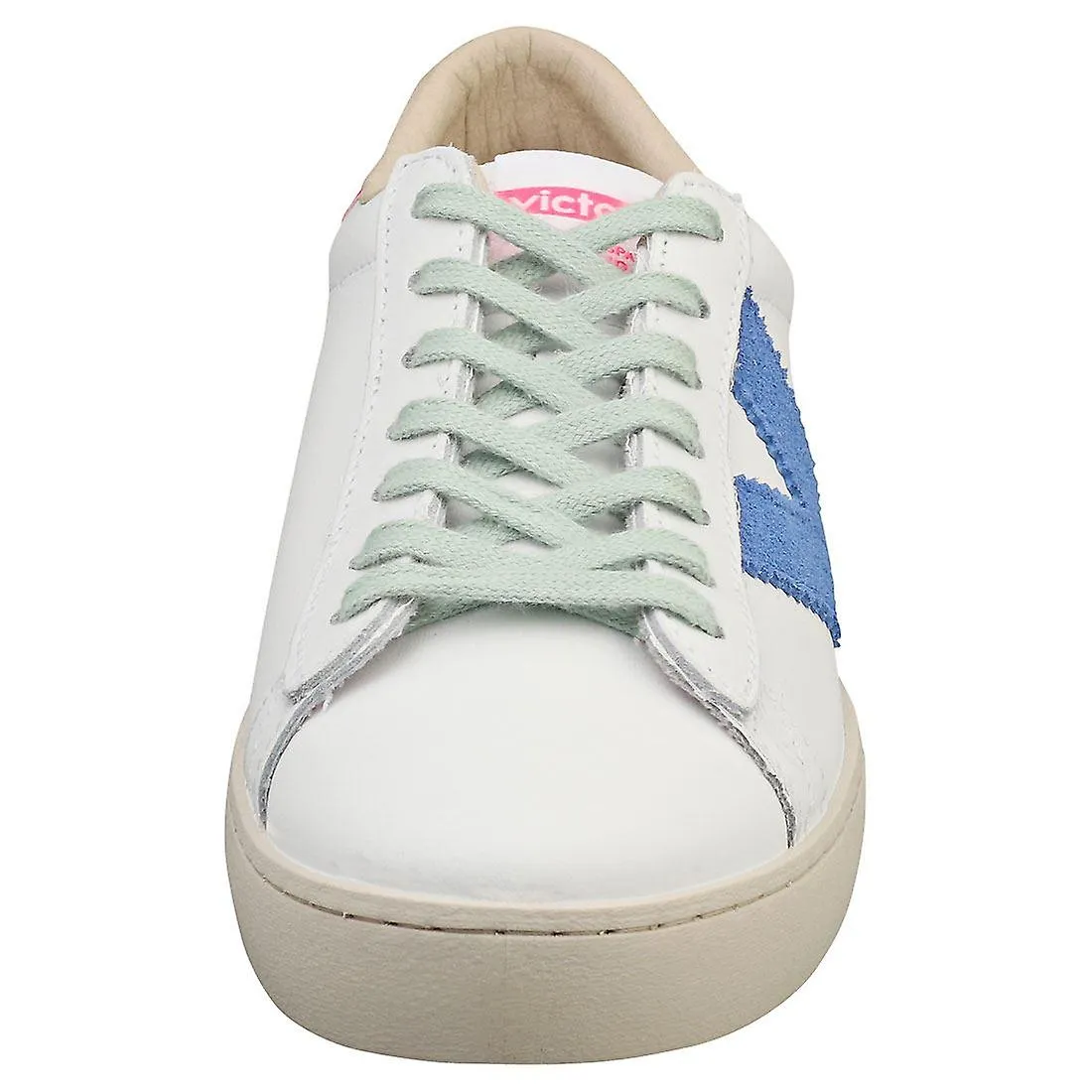Zapatillas Casual Victoria Berlin Mujer en Blanco Azul