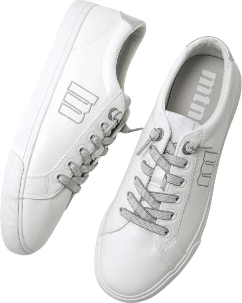 Zapatillas deporte MTNG  de Mujer DEPORTIVOS DE MUJER MUSTANG 60142 EN  BLANCO