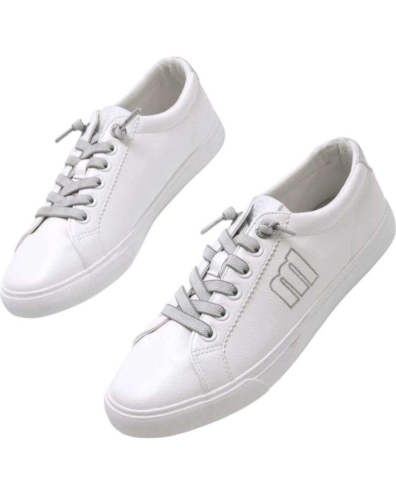 Zapatillas deporte MTNG  de Mujer DEPORTIVOS DE MUJER MUSTANG 60142 EN  BLANCO