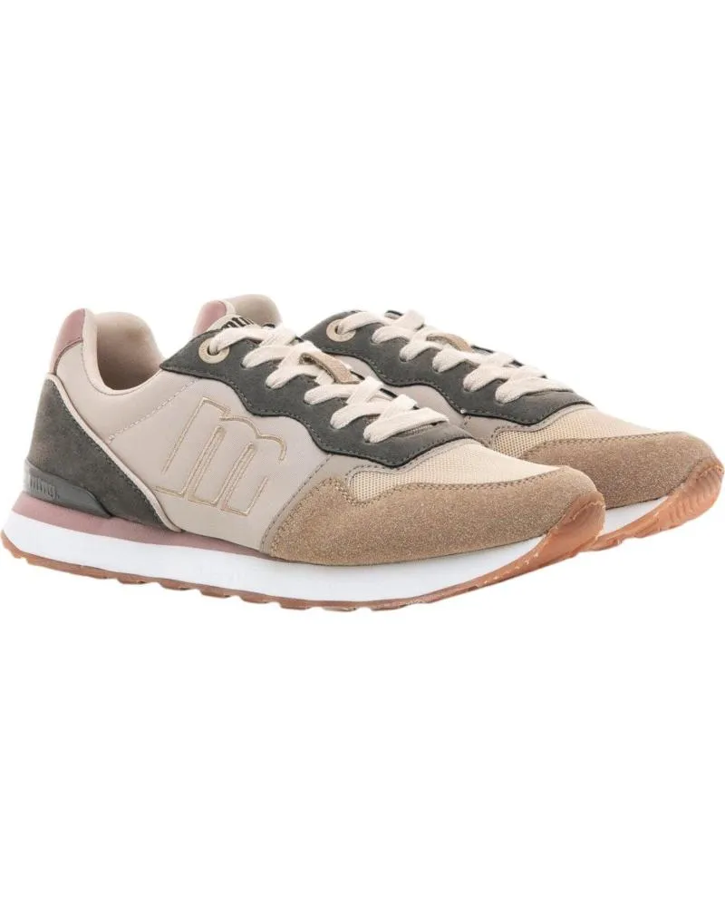 Zapatillas deporte MTNG  de Mujer DEPORTIVOS DE MUJER MUSTANG 60441 EN  BEIGE