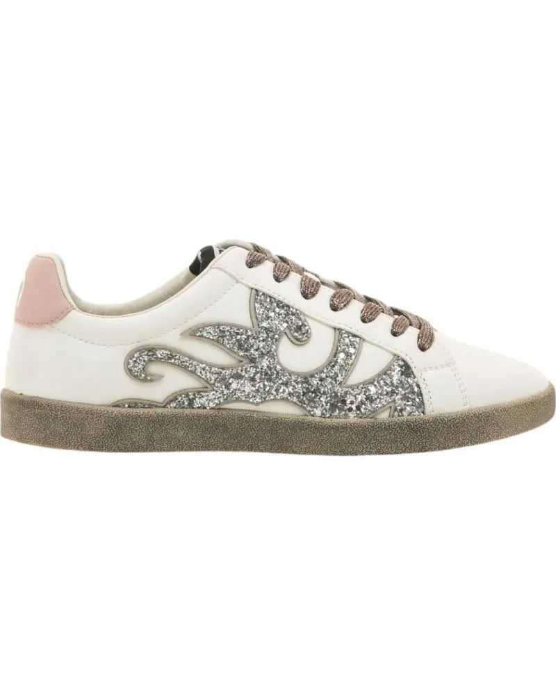 Zapatillas deporte MTNG  de Mujer DEPORTIVOS DE MUJER MUSTANG 60572 EN  BLANCO