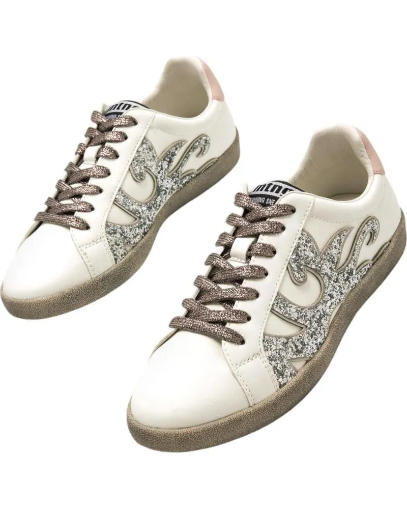 Zapatillas deporte MTNG  de Mujer DEPORTIVOS DE MUJER MUSTANG 60572 EN  BLANCO