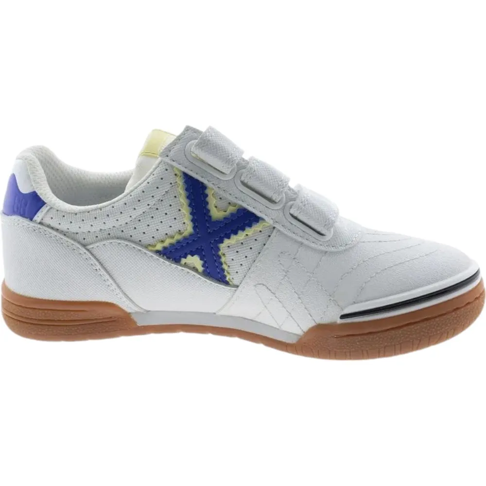 ZAPATILLAS MUNICH G3 KID VCO BLANCAS 345 1518345 FUTBOL SALA NIÑO
