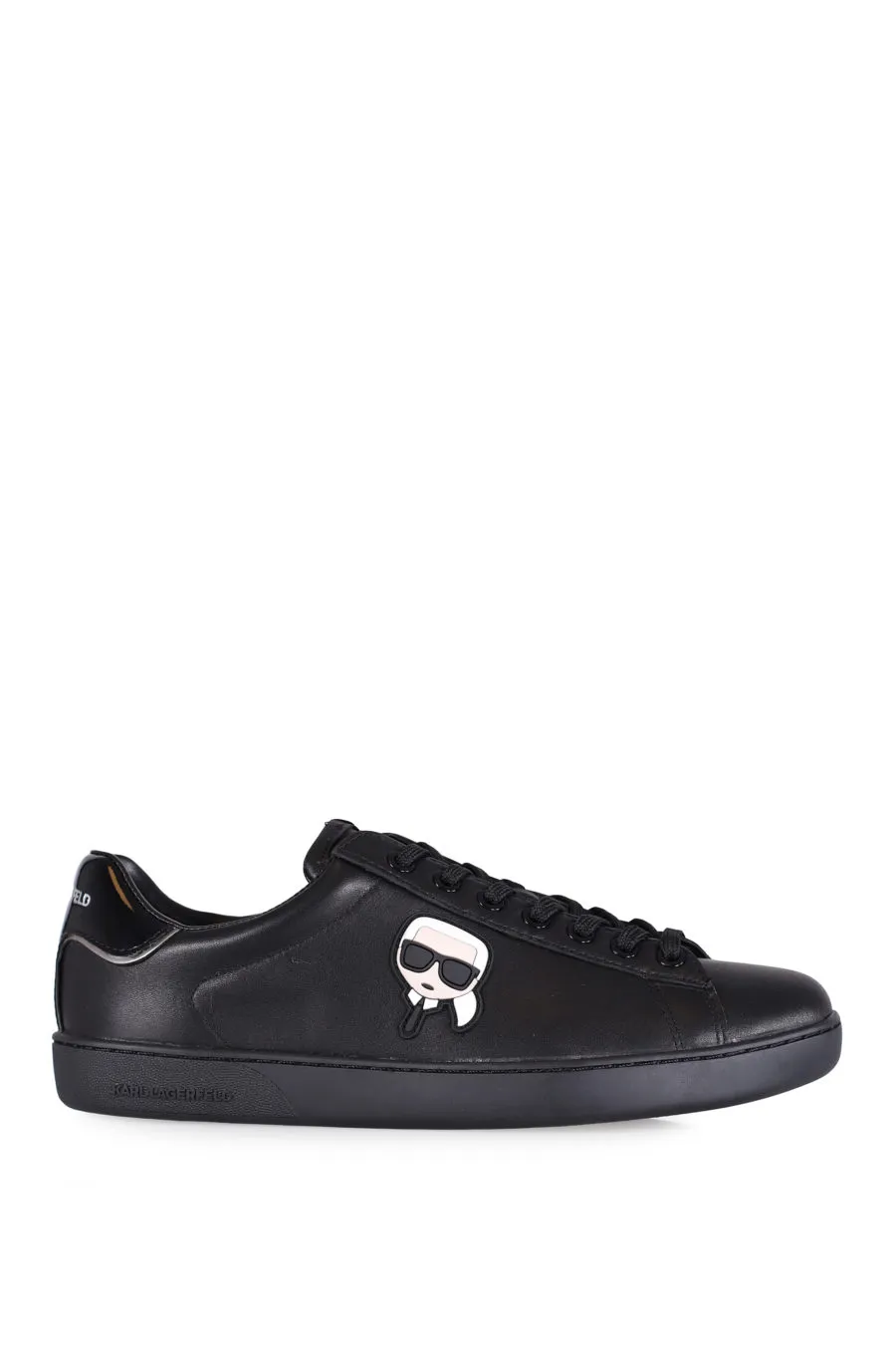 Zapatillas negras logo Ikonic 3d