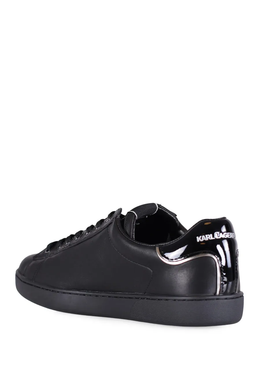 Zapatillas negras logo Ikonic 3d
