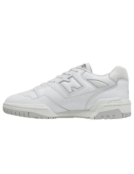 Zapatillas new balance bb550pb1 blanco gris unisex.
