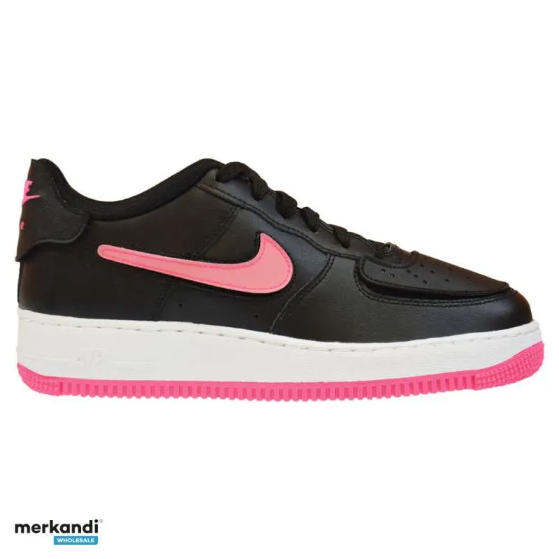 ZAPATILLAS NIKE AIR FORCE 1/1 HYPER PINK GS JUNIOR CON SWOOSHES INTERCAMBIABLES  DB4545005