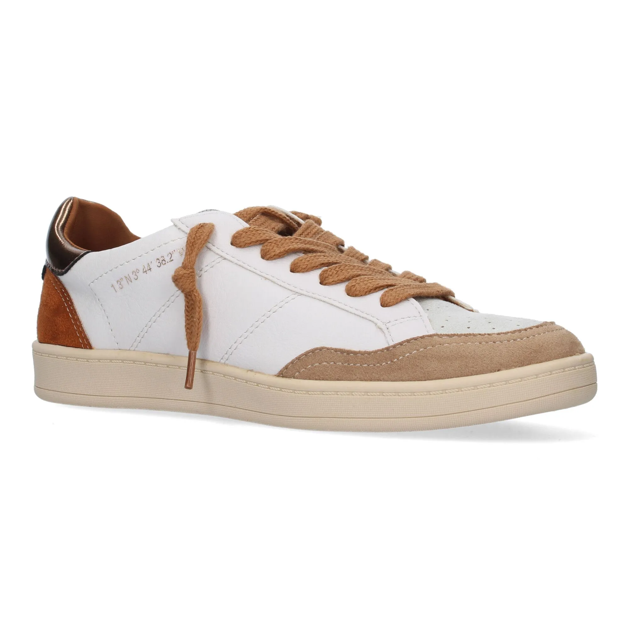 Zapatillas planas cómodas mujer color cuero M3515