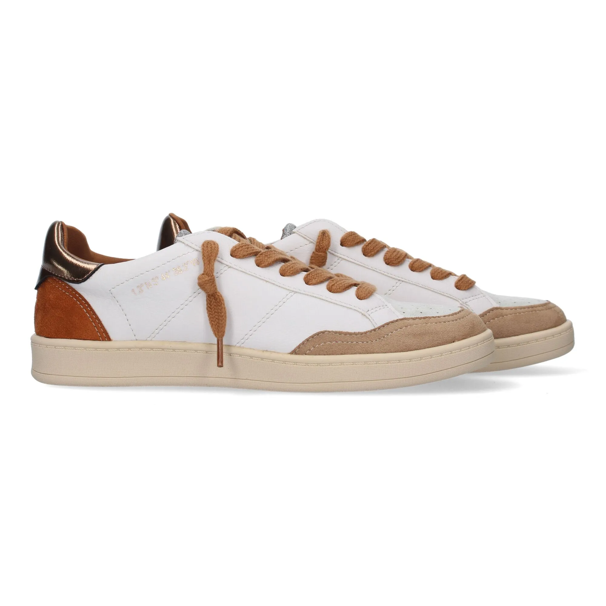 Zapatillas planas cómodas mujer color cuero M3515