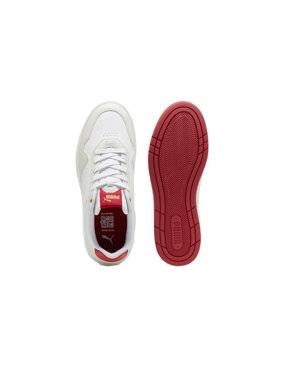 Zapatillas Puma Court Classic Blanco Hombre