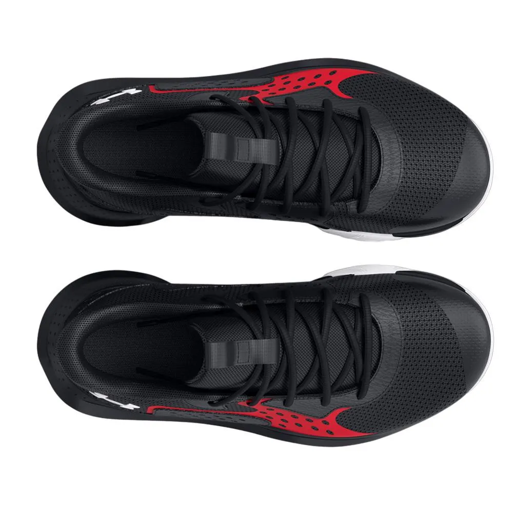 ZAPATILLAS UNDER ARMOUR GS JET 23 NEGRO ROJO 3026635001