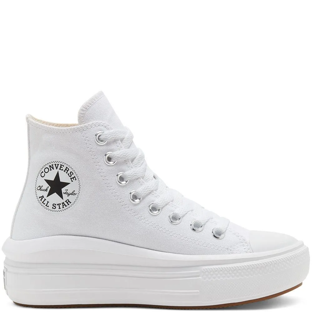 Zapatillas Urbanas Converse Mujer Ct As Move Hi 568498C Bla Blanco