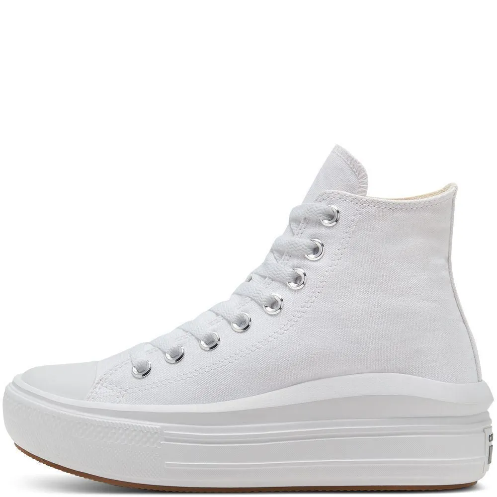 Zapatillas Urbanas Converse Mujer Ct As Move Hi 568498C Bla Blanco