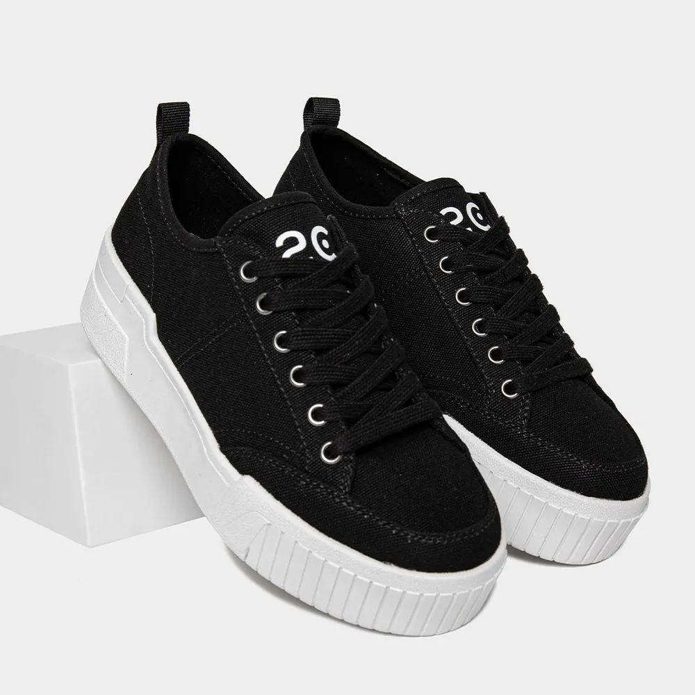 ZAPATILLAS URBANAS MUJER 2CHANGE 2CCD080 TEXTIL COLOR NEGRO