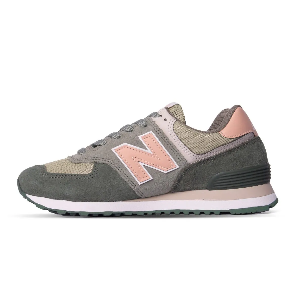 Zapatillas Urbanas Mujer New Balance 574 Verde Multicolor
