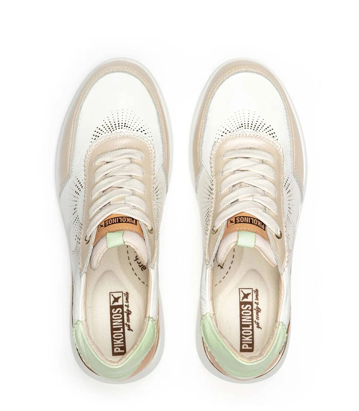 ZAPATILLAS URBANAS MUJER PIKOLINOS RUEDA W2A6553C1 BLANCO