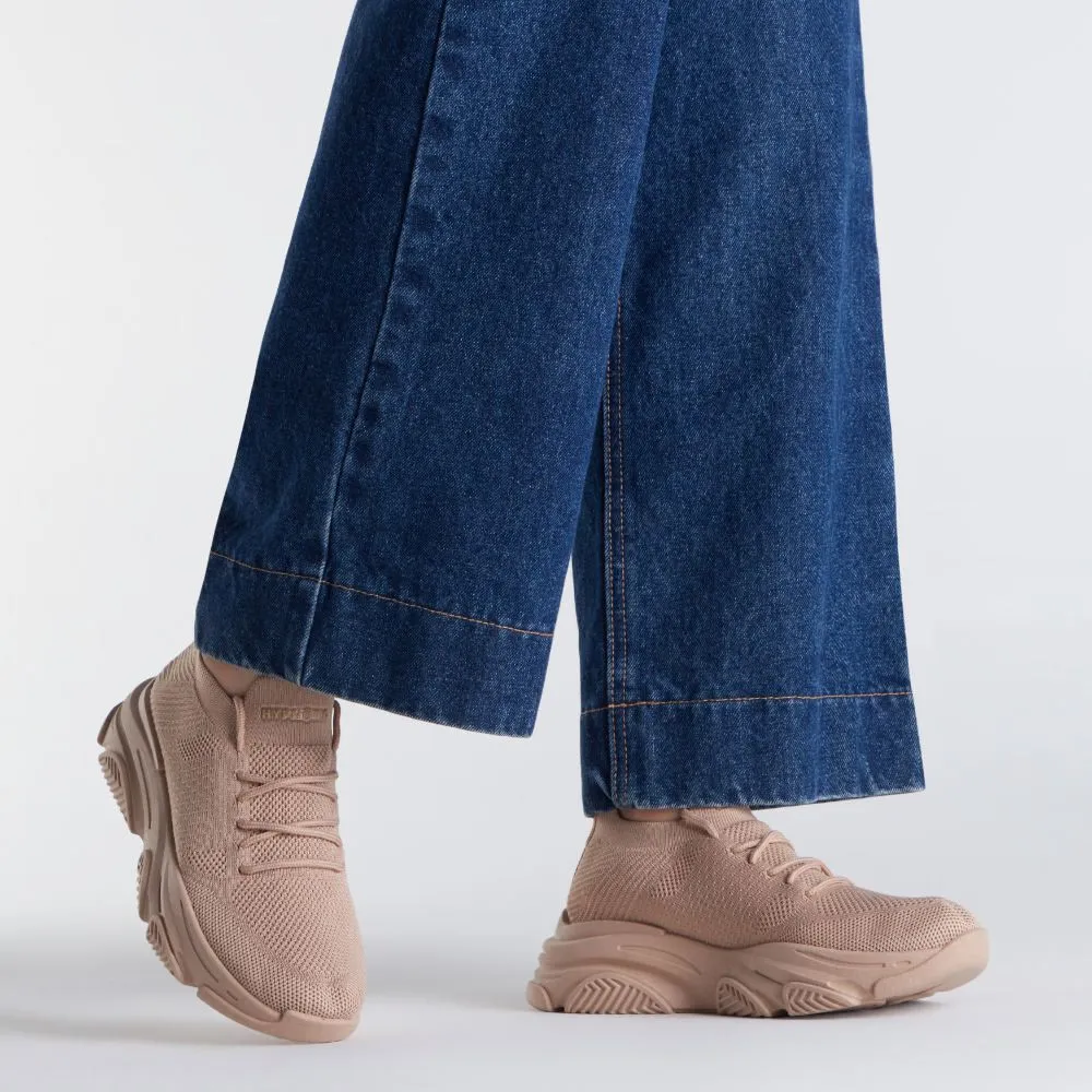 Zapatillas Urbanas Para Mujer Hypnotic Tejido Yeez 1 Beige