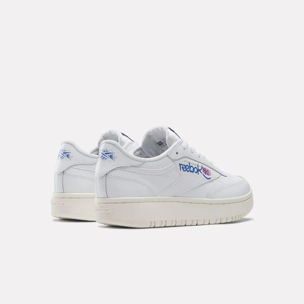 Zapatillas Urbanas Reebok Para Mujer 100074478 Club C Double Blanco