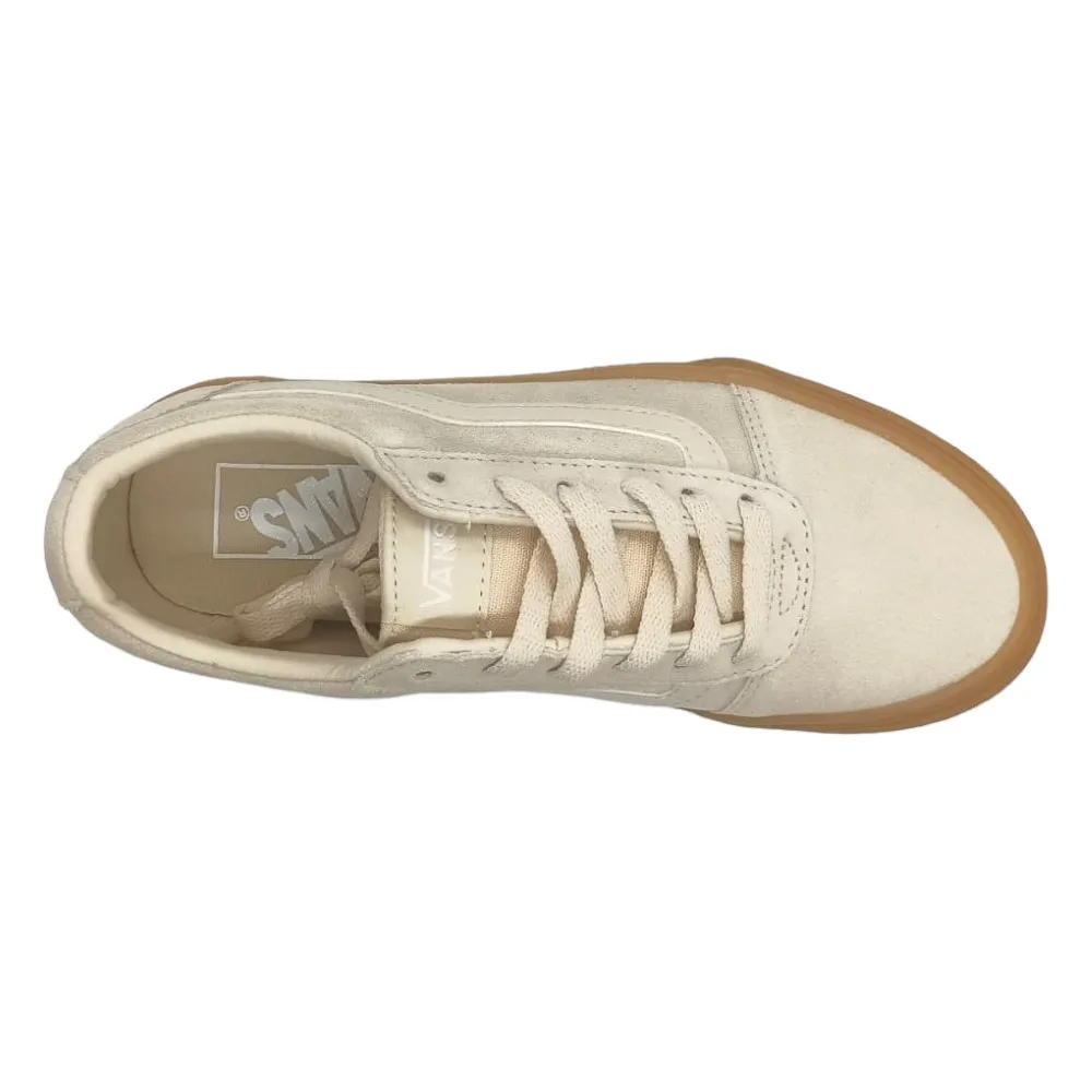ZAPATILLAS VANS WARD TRANSLUCENT GUM CREME BRU BEIGE CARAMELO VN000CV6CHW1