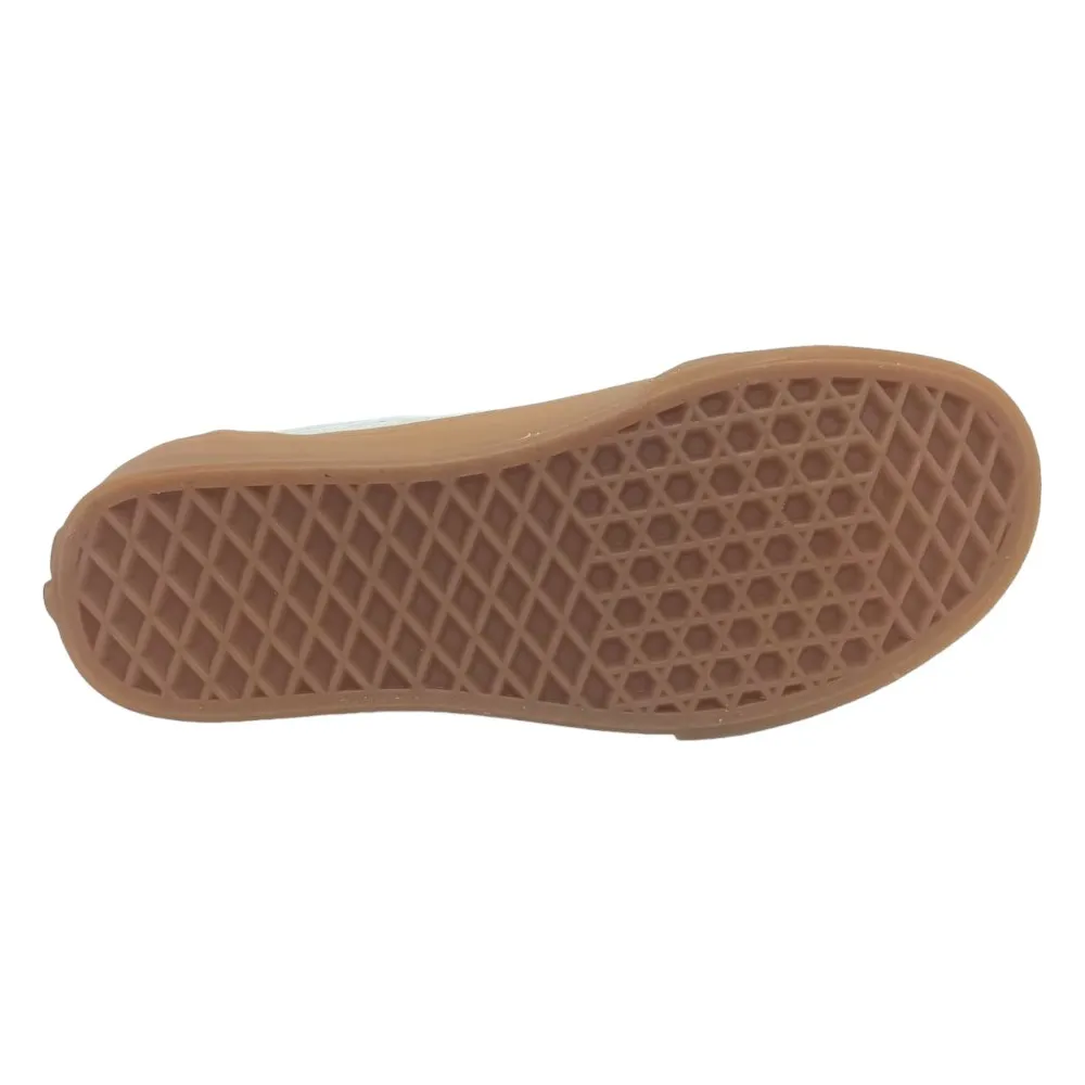 ZAPATILLAS VANS WARD TRANSLUCENT GUM CREME BRU BEIGE CARAMELO VN000CV6CHW1