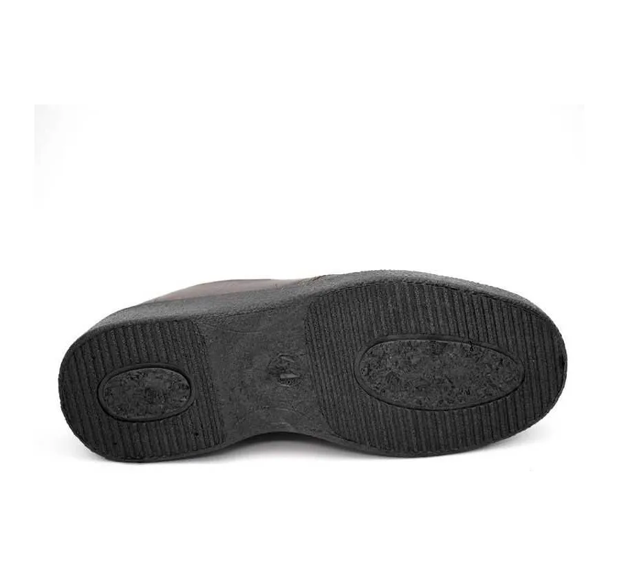 ZAPATO PARA HOMBRE MOCASÍN CLÁSICO MARCA ROPACA COPETE ELÁSTICO MARRÓN