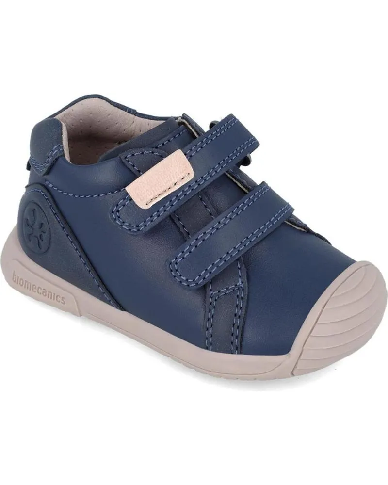 ZAPATOS BIOMECANICS  DE NIñO 241126A789 ZAPATO SPORT COLOR Y JEANS  AZUL