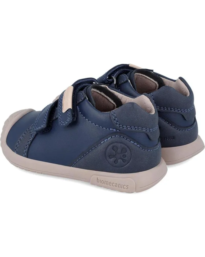 ZAPATOS BIOMECANICS  DE NIñO 241126A789 ZAPATO SPORT COLOR Y JEANS  AZUL