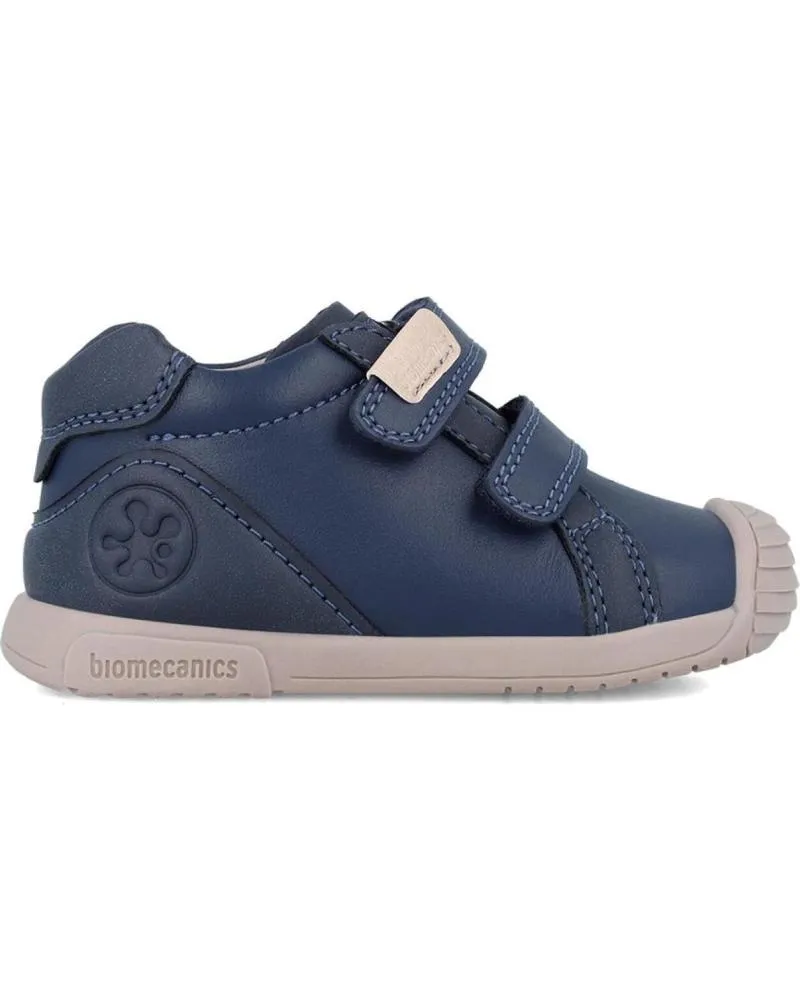 ZAPATOS BIOMECANICS  DE NIñO 241126A789 ZAPATO SPORT COLOR Y JEANS  AZUL