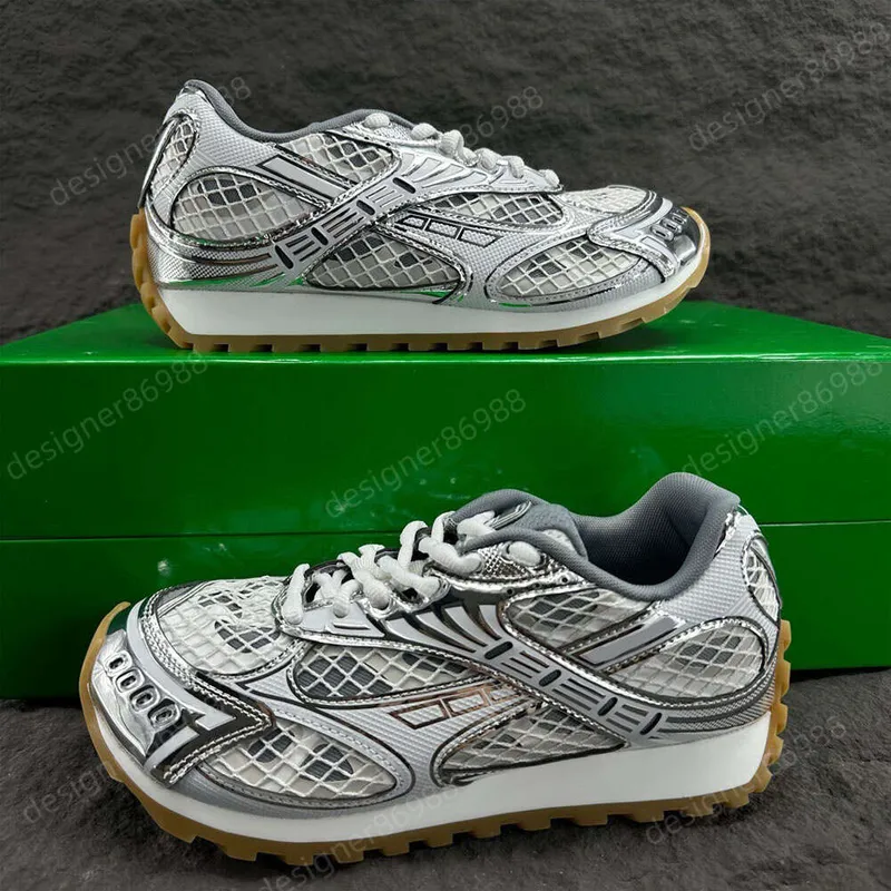 Zapatos de diseñador órbita de órbita corredor zapatos casuales mujeres hombres entrenadores de cuero de lujo de cuero de cuero 
