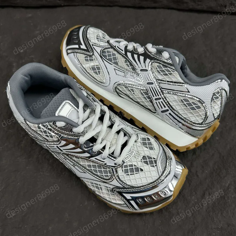 Zapatos de diseñador órbita de órbita corredor zapatos casuales mujeres hombres entrenadores de cuero de lujo de cuero de cuero 