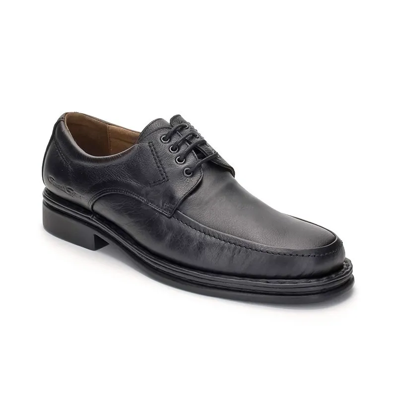 Zapatos Derby Hombre Piel 597 Negro, de Comodo Sport