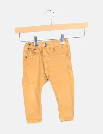 Zara Pantalón skinny beige