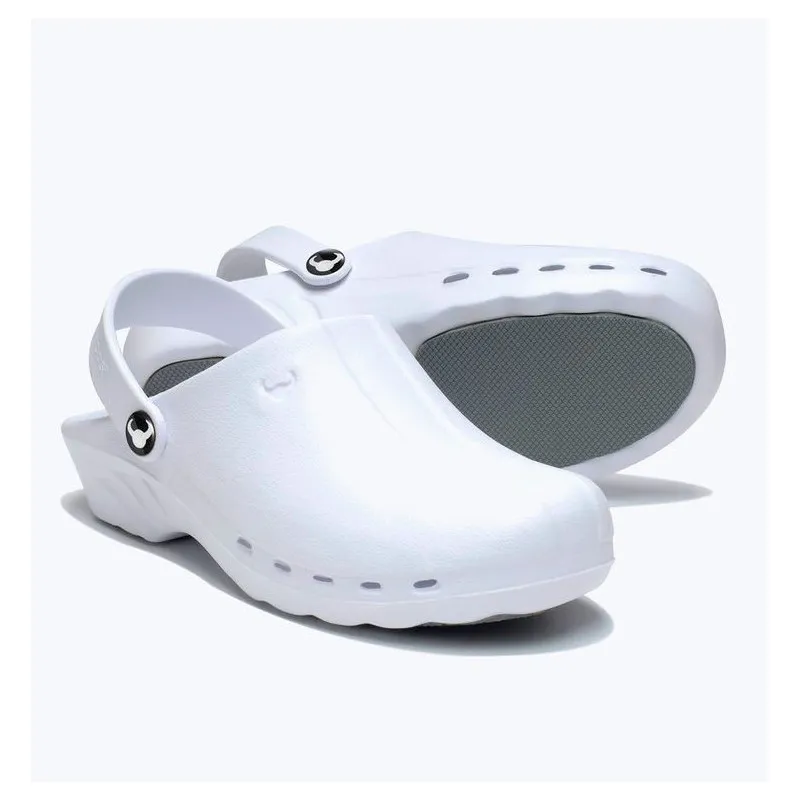 ZUECO SANITARIO OUTLET ANTIDESLIZANTE ODEN BLANCO  SUECOS