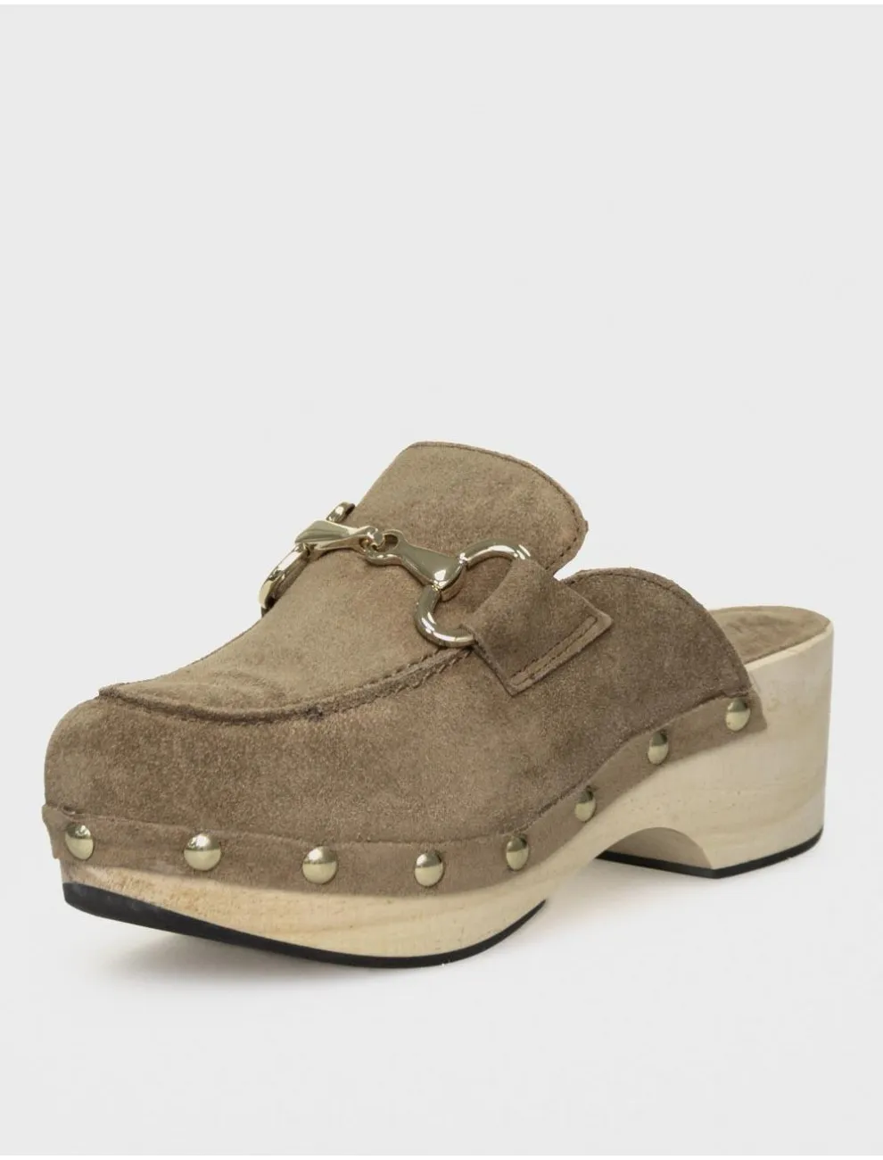 Zuecos Alpe Arizona 2136 Cuero